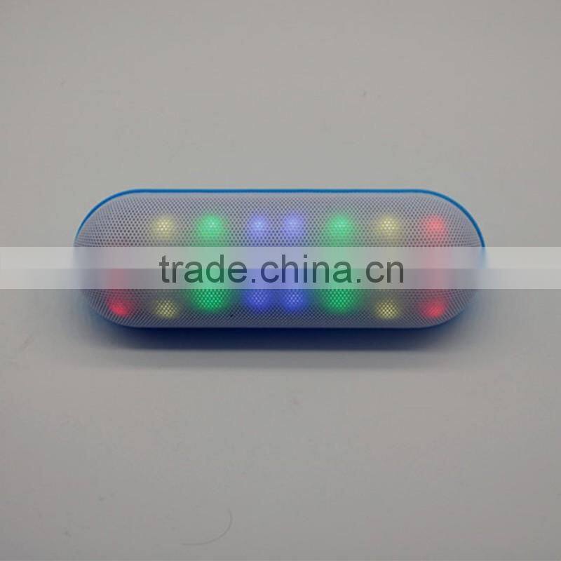 2016 newest cheap shower outdoor 2016 led bluetooth speaker factory price P-032
