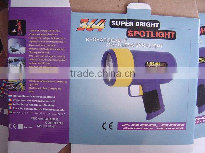 Low price 12v halogen spotlight for car