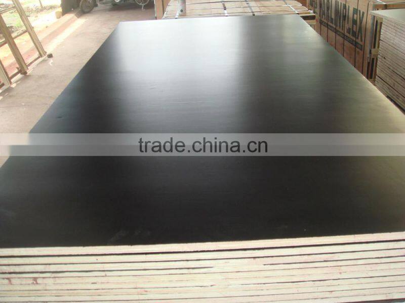 4'X8", Wbp glue, poplar film faced plywood for construction from Linyi factory