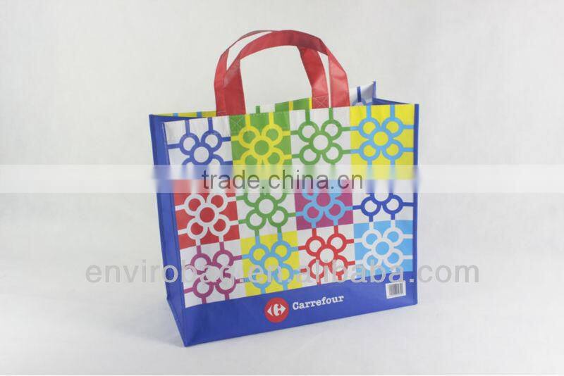 Lead-free Reusable Laminated PP Woven Shopping Bag