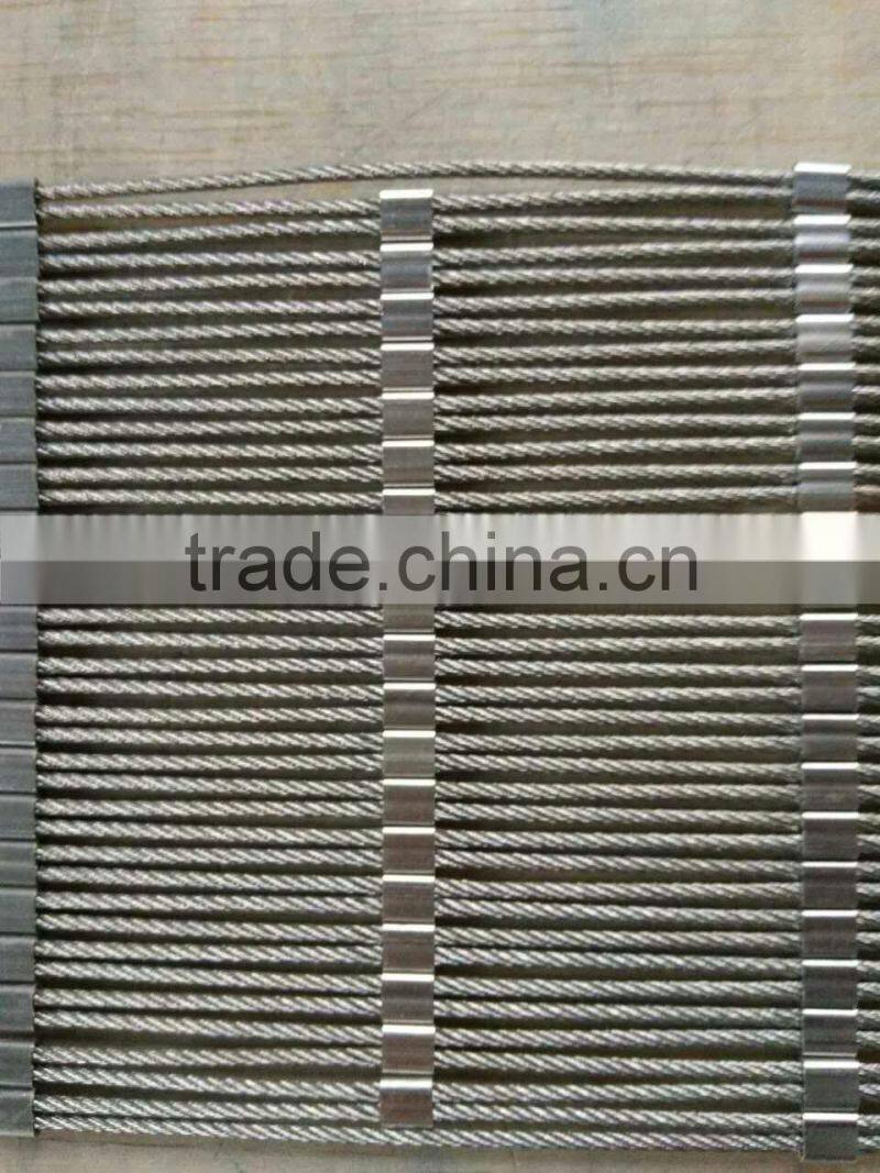 green oxide stainless steel rope mesh