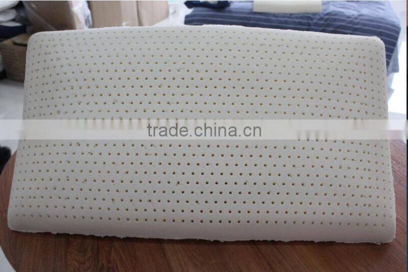 Dunlop Latex Pillow 60x40x16cm Profile with Polyester Inner Cover and Stretch Knit Outer Cover