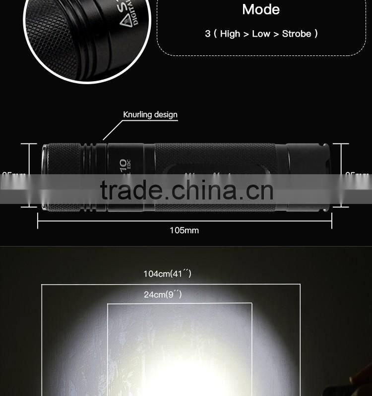 Nico Nature Factory Supply long shots XML l2 18650 rechargeable Utility flashlight