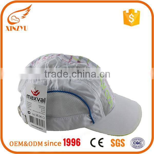 Breathable mesh waterproof sport football running caps for men