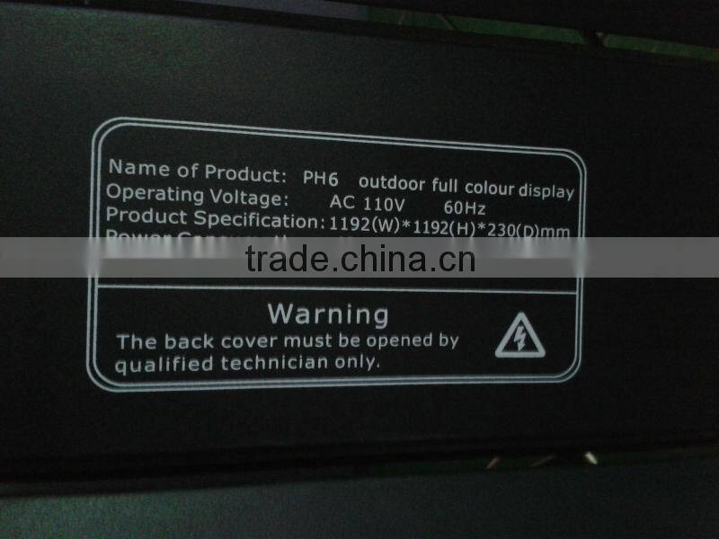 Small Double sided Front open Outdoor led screen p10 P8 P6