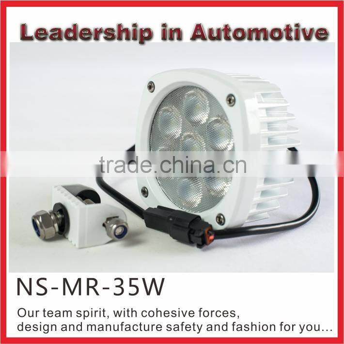 Factory Sell Car Led Spot Light 12v 4.3 inch 35w Led Work Light Marine for ship boat