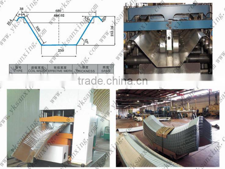 ARCH METAL STORAGE BENDING MACHINE