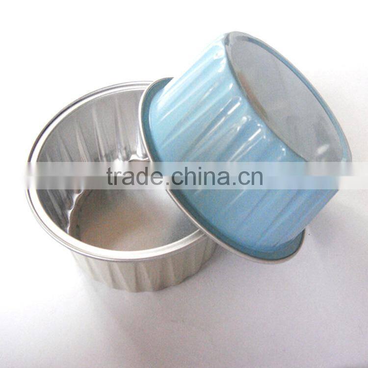 small newly best sell bake ware pudding cup mold/aluminum foil tin cups in guangzhou