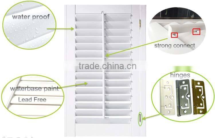 PVC shutter window doors design