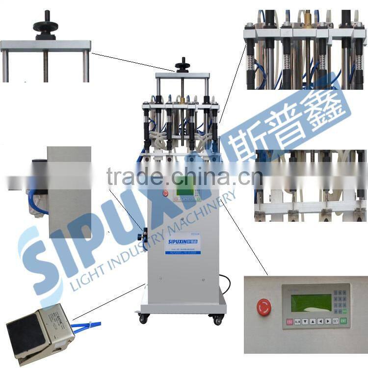 SPX Four Nozzles Perfume Filling Machine Manufacturer For Perfume Glass Bottle