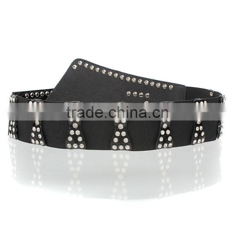 Wide Belts Woman Elastic Belt