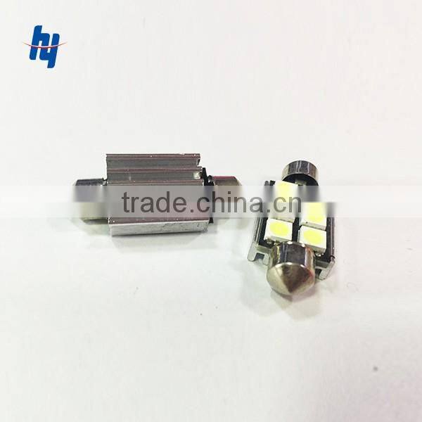 super cheap auto led light c5w 5050 6smd car festoon canbus led 36mm