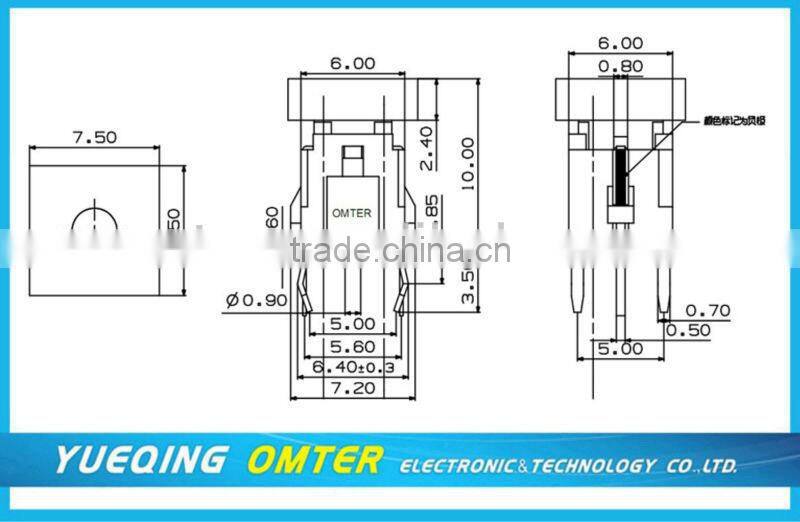 TS0673-1003c-b waterproof tact switch