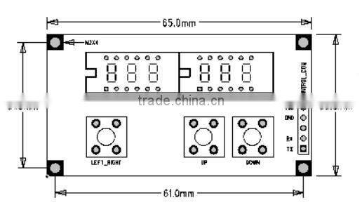 RF wireless video Transmitter PCB Board
