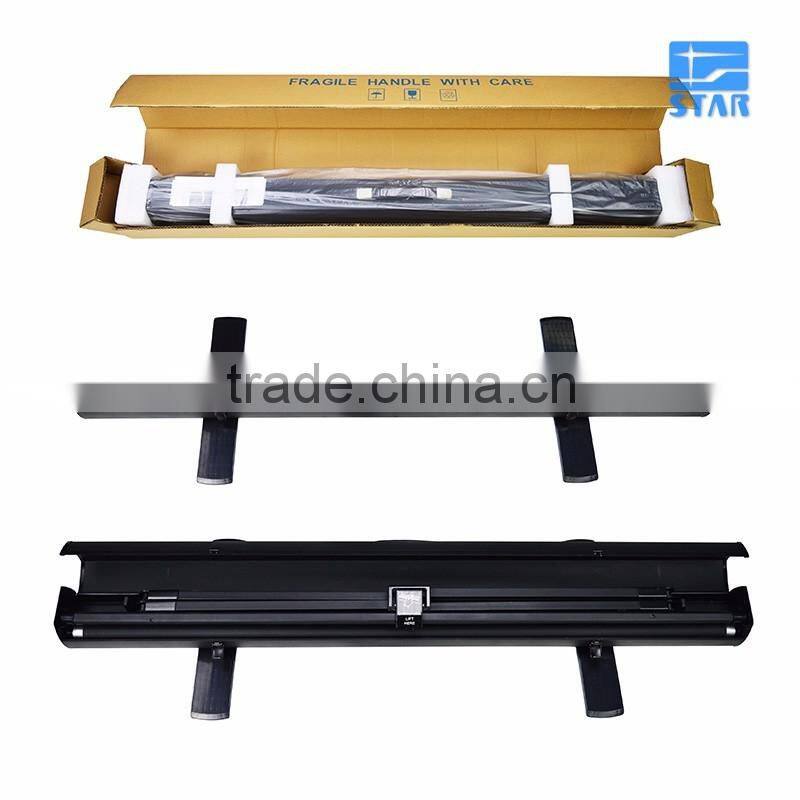 60 Inch 16:9 Floor Pull-up Projection Screen, Portable Projection Screens Easy Carry