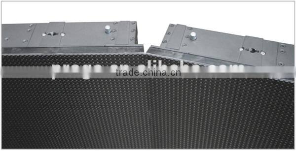 Portable light weight P6 flexible led mesh curtain