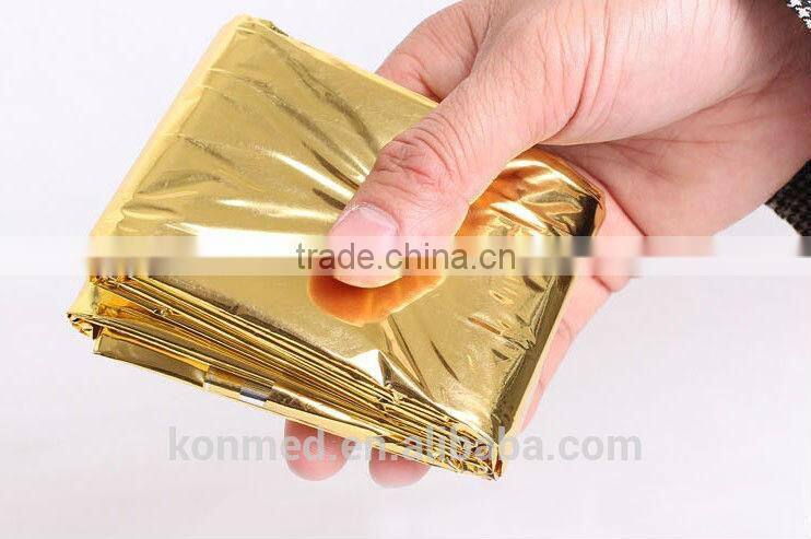 Emergency mylar blanket for Earthquake rescue