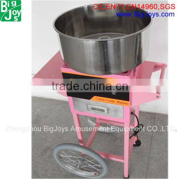 hot sale CE popcorn machine with cart, popcorn vending machine