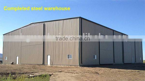 Low-rise anti seismic steel structure garage