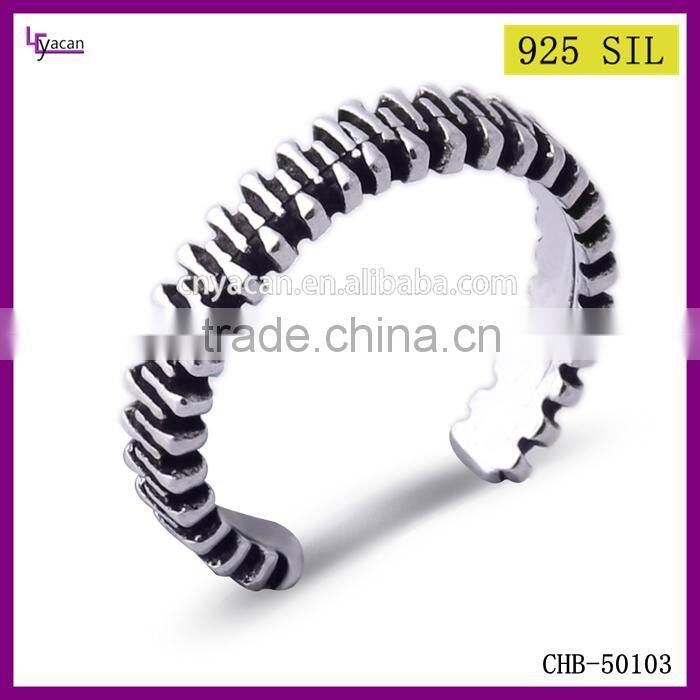 Wholesale 2015 Best Sale 925 Sterling Silver Ladies Finger Gold Ring Design