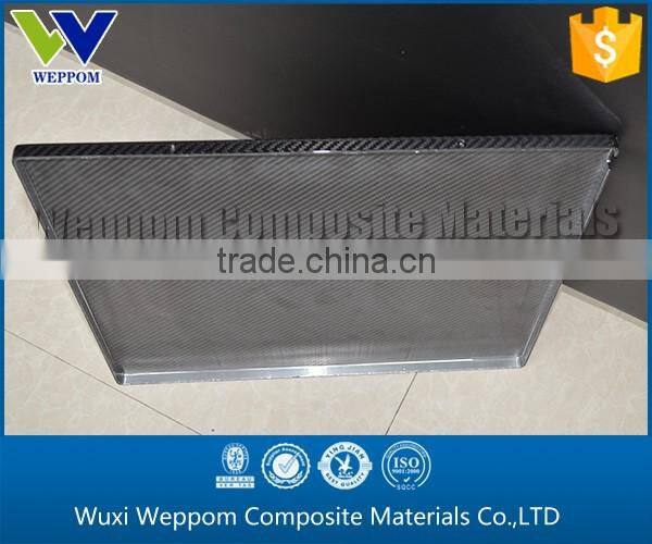 High precision 100% 3k carbon fiber medical box for sale