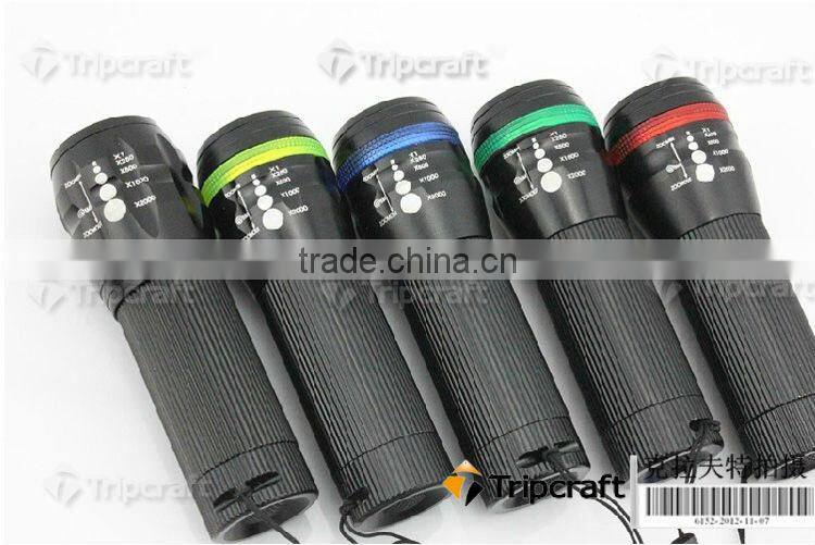 Bicycle led Light 5 Watt 300-500 Lumens Q5 LED Bike Light Black Bicycle Front Torch