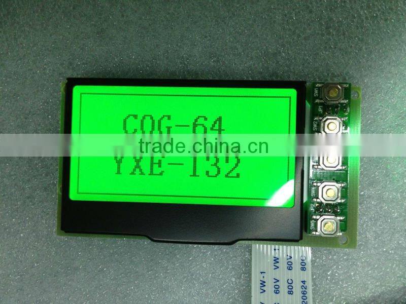 132x64 graphic lcd display STN lcd transparent lcd display