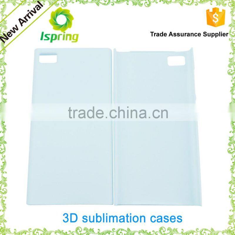 Newest product originality 3d sublimation blank case for htc for promotion