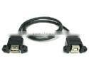 RJ45 Panel Mount Cable Male to Female