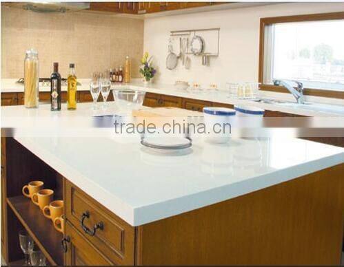 Artificial solid surface kitchen countertop , kitchen island countertop, bench top