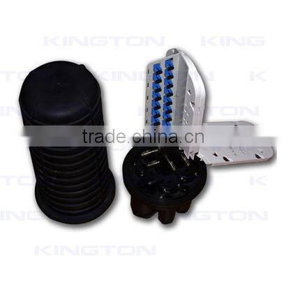 Optical fiber splice closure PLC splitter