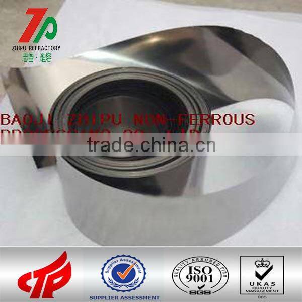 Chinese supplier high purity niobium foil price for sale
