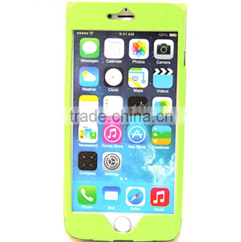 Personalized custom flip pu leather case for iphone 6