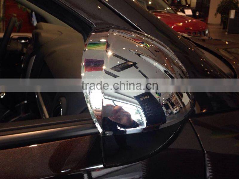 For Jeep Compass 2011 2012 2013 2014 Side car Mirror Cover Trims 2pcs ABS Chrome