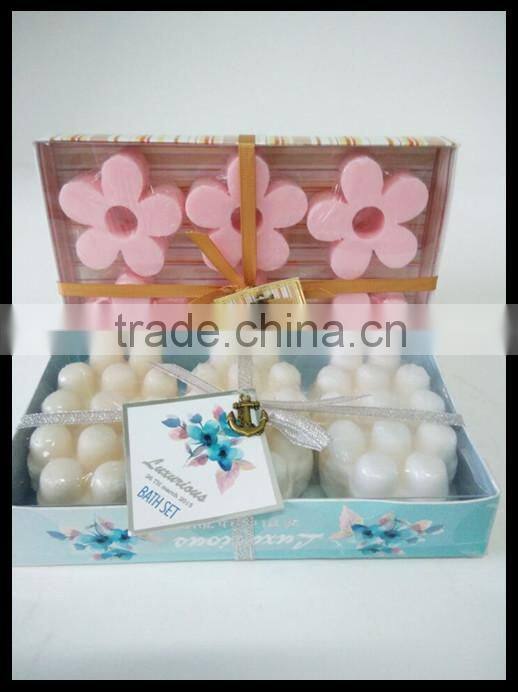 hot sale flower bath soap toilet soap body soap with nice fragrance