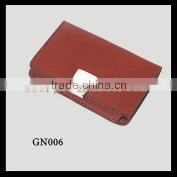 Trendy soft plastic business card case