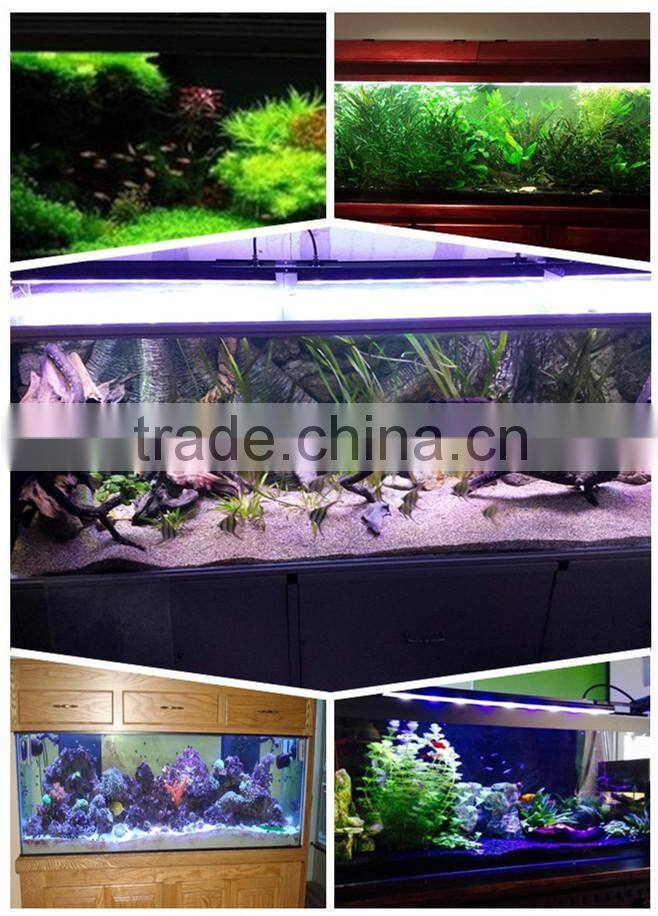 CE/RoHs/FC certification 72 inch/6ft thunder storm /lunar cycle /color changing led aquarium light for fresh water tank ,