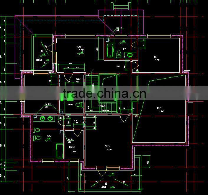 CHINA prefab villa house for residential