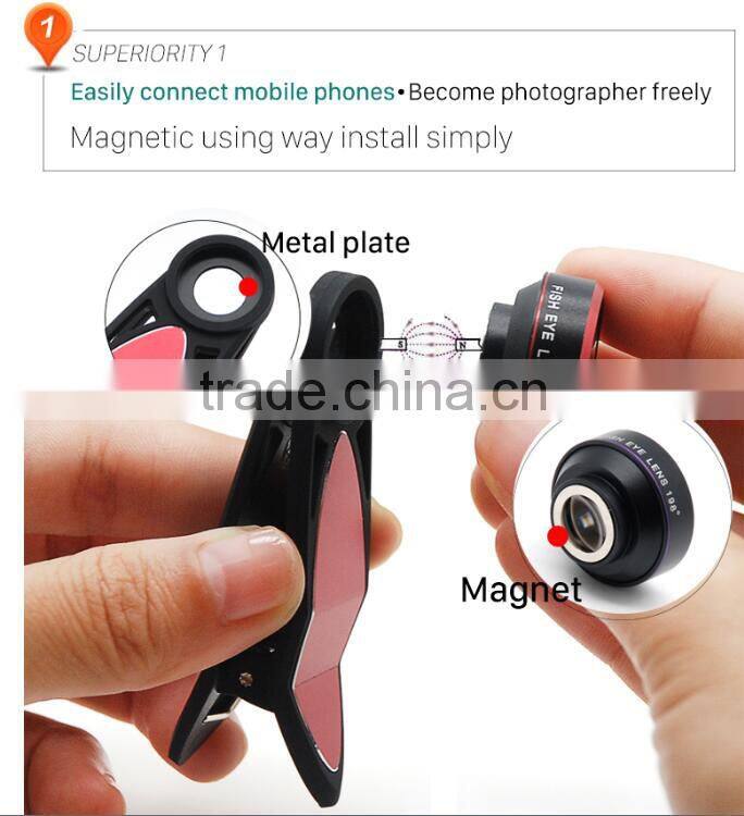 Hot Selling 3 in 1 Mobile Camera Extra Lens
