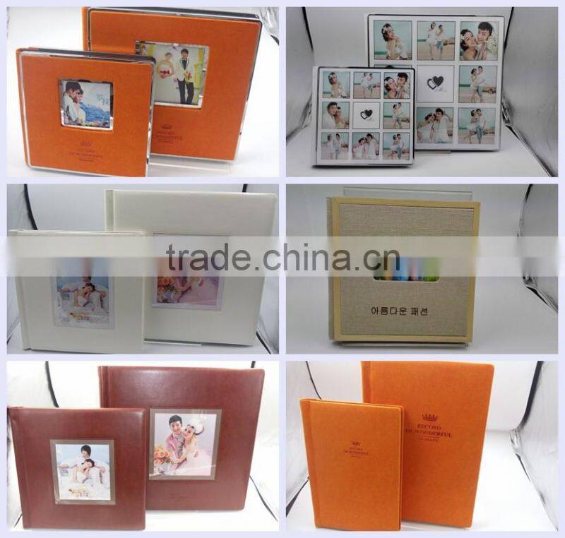 High quality Leather photo album cover