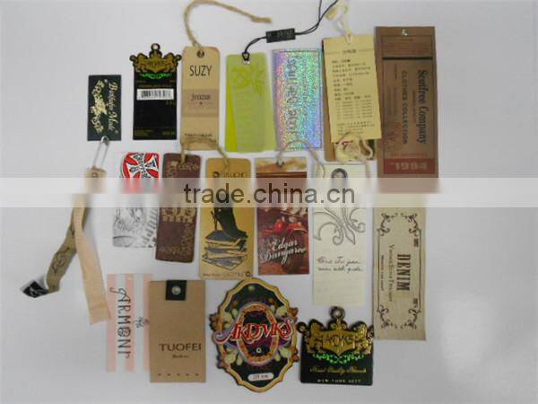 Paper Garment Tag with String