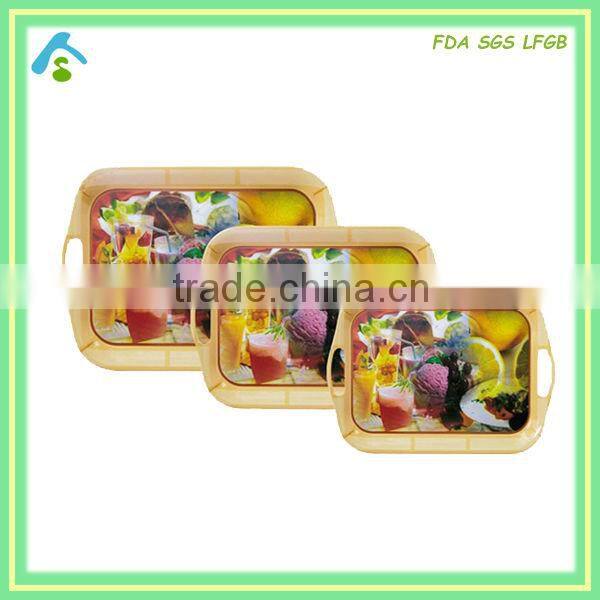 print melamine catering trays