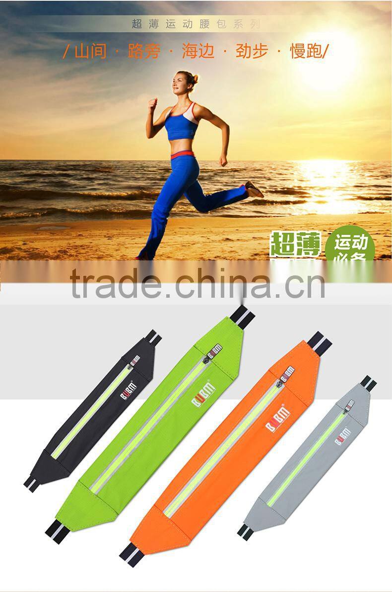 2016 BUBM waist customize fanny pack with water bottle holder, wholesale running waist bag