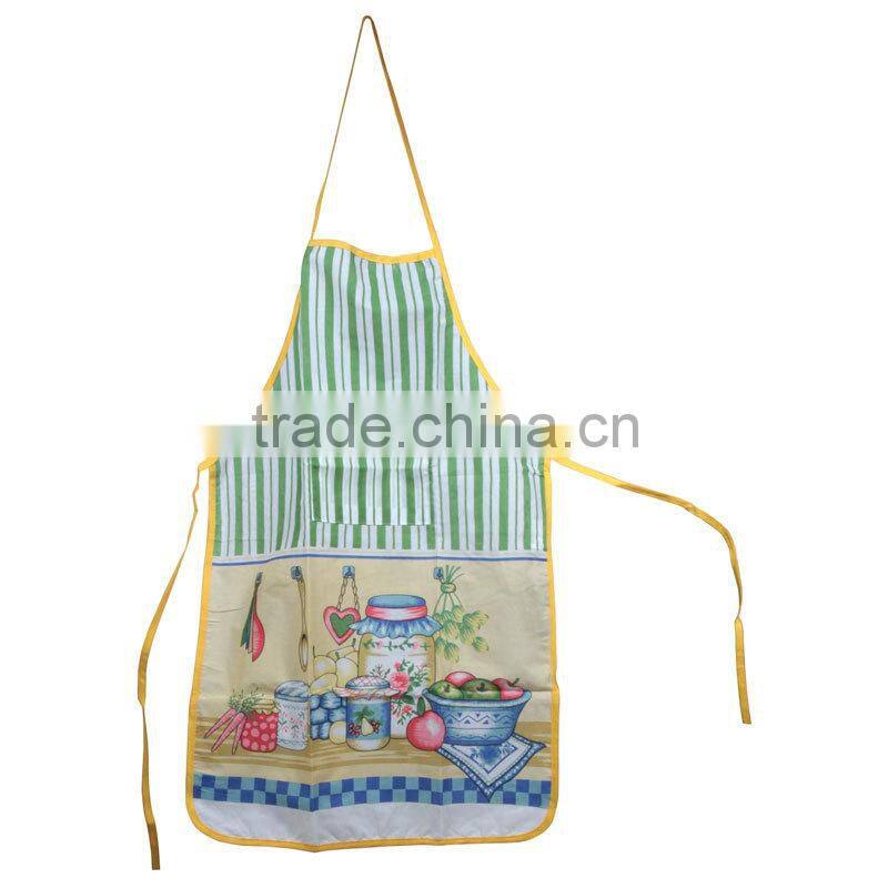 kitchen textile pigment printing kitchen apron fro cooking wholesale alibaba China Supplier
