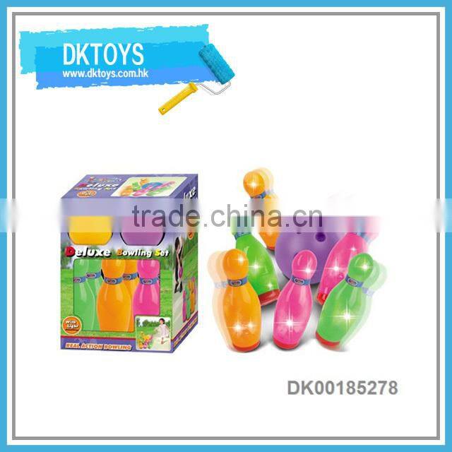 Colorful Looking Indoor Play Sport Game Safe Lighting Bowling Toy