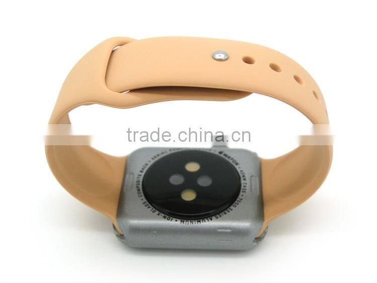 Creative design can custom logo popular silicone colorful watch belt