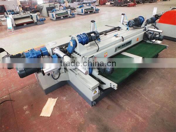 Spindle Wood Face Veneer Peeling Machine/ Veneer Slicing Machine