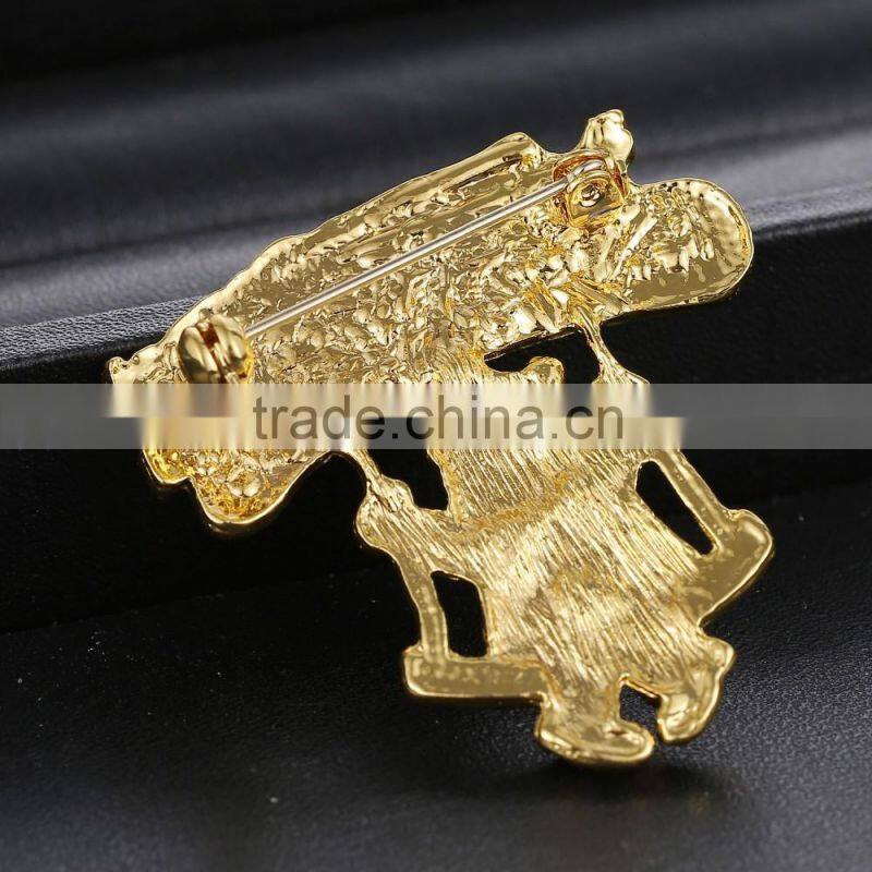 MMRM 1Pcs Vintage Christmas Snowman Brooch Pin Party Holiday Gift