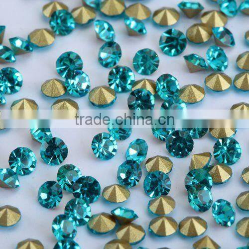 point back crystal rhinestone chaton