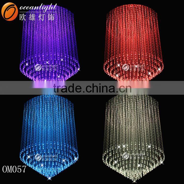 Optic fiber light decoration for pub ,fancy fiber optic lighting,fancy fiber optic lighting om057